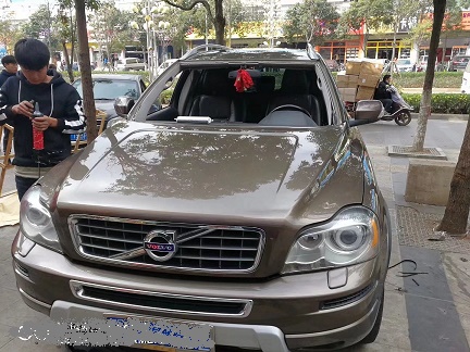 沃爾沃XC60前擋玻璃安裝